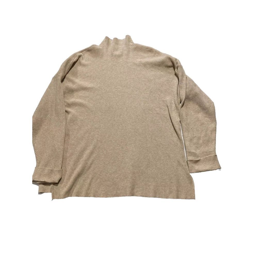 Nine West Cara Santana‎ Women's XL Extra Large Light Brown and Gray Pull Over - Picture 5 of 7